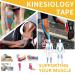 Waterproof Kinesiology Tape Great Kinesiology Tape for Physical Therapy Sports Athletes  Support for Recovery  Kinetic Uncut Kinesiology Tape for Knee  Elbow & Shoulder Muscle  16ft (Beige) - Buy Online on GoSupps.com