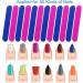 400 Pcs Mini Nail Files Bulk - Double Sided Emery Board Nail File for Natural Nails - Disposable Blue and Pink Manicure Tool Set for Home Salon Use - Travel Size for Men Women Kids - Buy Online on GoSupps.com