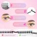 Glowing Win 144 PCS Eyelash Extensions Set - DIY Cluster Lashes with Bond & Seal Tweezers - 8-16mm Natural False Eyelashes - Buy Online on GoSupps.com