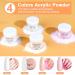 Saviland Acrylic Nail Kit with Drill - Beginner's 0.52oz Pink/Clear/White/Nudes Set for DIY Acrylic Nails at Home - Buy Online on GoSupps.com