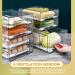 Gadpiparty Organizer Containers Layer Tray Carton Clear for Drawer Fridge Supplies Container Bin re-usable - Buy Online on GoSupps.com