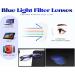 Blue Light Glasses for Men & Women - Black Frame Clear Blue Light Glasses for Computer Gaming & Reading - Stylish Computer Eye Strain Relief - Buy Online on GoSupps.com