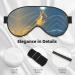 Buy SSIMOO Double-Sided Eye Mask - Jumping Musical Notes Print | Soft Light Blocking Sleep Mask for Better Sleep Quality - International Shipping Available - Buy Online on GoSupps.com