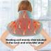 Electric Weighted Heating Pad for Neck and Shoulder Pain Relief - 12 Heat Settings, Auto Shut Off - Large 18*22 Moist & Dry Heat Wrap - ZXU - Buy Online on GoSupps.com