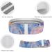 Shop Pastel Color Resistance Bands | Art Printed Elastic & Fabric Fitness Bands for Effective Workouts - International Shipping Available - Buy Online on GoSupps.com