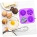 MAGICLULU 2 Pcs Handmade Soap Mold Cake Pan Purple Silica Gel Cute 3X16.6X16.6CMx2pcs - Buy Online on GoSupps.com