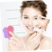 FRCOLOR Face Cleansing Brush Exfoliator Silicone Exfoliating Face Scrubber Portable Face Brush Sensitive Skin Soft Brush Facial Face Silicone Scrubber Face Exfoliator Nano Bath Brush Pores 7x7cm As Shown - Buy Online on GoSupps.com