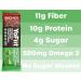 YoFiit Vegan Protein Breakfast Bars - Chocolate Goji (12 Pack) | High Fiber, Low Sugar, Gluten Free Snacks with Prebiotics & Probiotics for Healthy Digestion - Buy Online on GoSupps.com
