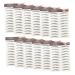 Mipcase 12pcs Eyebrow Stickers Beauty Tools Eyebrows Cosmetics Tattoos Temporary Brow Tattoos Make up Post