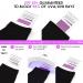 SINOKAME UV Gloves for Gel Nail Lamp | Full Coverage Finger UPF 50+ Protection | Cooling Tech Fabric with Silicone Print | Fingerless Sun UV Gloves for Women (Black) - Buy Online on GoSupps.com