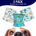 Micoooyo Washable Belly Bands for Male Dogs | Reusable Dog Diapers | Adjustable Suctionable Wrap (XSmall 3-Pack: Elephants Snails Birds) - Newborn 17.8-22.8cm Waist - Buy Online on GoSupps.com