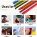 ENPOINT 8 Colored Hot Glue Sticks - 0.27 x 8 Mini Size Bulk Adhesive Sticks for Crafting & Repair - 36 Pack - Buy Online on GoSupps.com