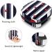 Stylish Women's Period Kit - Cherry Portable Storage Pockets Holder in Black & White Stripes - Buy Online on GoSupps.com