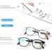 VIDEBLA Progressive Multifocus Reading Glasses for Men & Women | Blue Light Blocking 2.75x Strength Spring Hinge 2 Mix Colors - Perfect for Computer Use - Buy Online on GoSupps.com