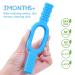 Baby Teething Toy - Sensory Chew Stick for Toddlers - Relieve Teething Pain, Massage Gums - Food Grade, Easy to Clean - Blue - Buy Online on GoSupps.com