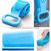 Silicone Body Scrubber with Dual-Sided Design | Durable Exfoliating Shower Bath Belt | 80cm Body Scrub for Full Body Washing & Massage | Back Cleaning Coverage - Buy Online on GoSupps.com