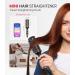 Mini Straightening Brush - Dual Voltage Hair Straightener Comb for Women | Anti-Frizz Heated Brush for All Hair Types - Buy Online on GoSupps.com