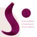 Buy If-Salt Violet Tape In Hair Extensions - 10pcs 60cm Real Hair 30g Invisible Smooth Highlight for Girls - Buy Online on GoSupps.com