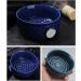 Awydky Ceramic Shaving Bowl - Dark Blue & Wide Mouth Design | Perfect for Men s Cream Shaving International Shipping Available - Buy Online on GoSupps.com