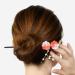 Vintage hair chopsticks retro acrylic hairpin hair stick with tassels girls hair accessory (red) - Buy Online on GoSupps.com