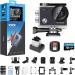 AKASO V50X Native 4K30fps WiFi Action Camera with EIS Touch Screen with 64GB MicroSD Card
