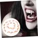 Buy Nolitoy 20st Pirate & Vampire False Teeth - Decorative Halloween Rubber Caps for Parties | International Shipping Available - Buy Online on GoSupps.com