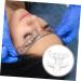 BIUDECO 10pcs Eyebrow Design Ruler Brow Ruler Sticker Eyebrow Tracer Measuring Ruler White Cosmetic Plastic - Buy Online on GoSupps.com