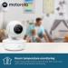 Motorola VM36XL Portable Video Baby Monitor with Camera - 1000ft Range - Two-Way Audio - Remote Pan/Tilt/Zoom - Night Vision - Room Temperature Sensor - Lullabies - 5 Screen - Wireless - 2021 Model - Buy Online on GoSupps.com