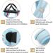 Heele Adjustable Reflective Dog Harness for Small & Medium Dogs - Breathable Soft Mesh Blue - Buy Online on GoSupps.com