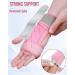 SUEH DESIGN Carpal Tunnel Wrist Brace - Adjustable Night Support Splint for Tendonitis & Arthritis Relief - Pink (1 Pair for Left & Right Hand - Buy Online on GoSupps.com