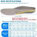 Orthotic Arch Support Insoles for Men and Women - Gel Shoe Inserts for Plantar Fasciitis, Flat Feet, High Arch, Foot Pain Relief - Size 8-11.5 - Buy Online on GoSupps.com