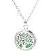 Buy Princess Cuteness Store Aromatherapy Essential Oil Diffuser Locket Necklace - Tree of Life Stainless Steel Jewelry with 6 Pads - International Shipping Available - Buy Online on GoSupps.com