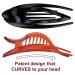 Aileam 6PCS Flat Claw Clip French Concord Hair Clip Set for Women - Large Grip Hair Accessories for Thick & Thin Hair - Clear Brown and Black - Buy Online on GoSupps.com