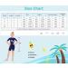 DIVE & SAIL Kids 2.5mm Warm Wetsuit One Piece Shorty Suit, UV Protection, Blue-Pink - Medium - Buy Online on GoSupps.com