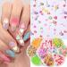 Nail Gems Nail Charms Fruit And Flower Shaped Nail Arts Slices 3D Clay Slices Mini Slices For DIY Crafts Nail Arts And Cellphone Decoration Nail Tools Nail Glitter Nail Stuff Nail Art (E One Size) 1 count (Pack of 1) E - Buy Online on GoSupps.com