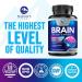 Brain Memory Supplement - 3X Strength Nootropics for Concentration Clarity & Focus Support - Brain Health Cognitive Vitamins with Bacopa Phosphatidylserine & DMAE Brain Booster Pills 120 Capsules 120 Count (Pack of 1) - Buy Online on GoSupps.com