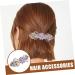 Didiseaon Hair Clip Rhinestones Barrettes Tiara Rhinestone Bobby Pins Barrettes for Women Ponytail Metal Hair Miss Purple Metal Hair Clips - Buy Online on GoSupps.com