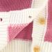 NorthEdge Baby Hooded Cardigan Sweater - Pink, 6-12 Months - Buy Online on GoSupps.com