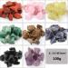 100g Bulk Lots Raw Rough Crystal Quartz Natural Rock Stone Amethyst Citrine Fluorite Specimen Garden Decor (Color : 2.5-4cm Amethyst) - Buy Online on GoSupps.com