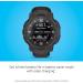 Garmin Instinct Crossover Solar  Rugged Hybrid Smartwatch with Solar Charging Capabilities  Analog Hands and Digital Display  Graphite Graphite Solar - Buy Online on GoSupps.com