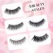 Ethnic Choice Magnetic False Eyelash and Magnetic Eyeliner Kit Eye Makeup Waterproof Liquid Eye Liner 3D Faux Mink Eye Lashes Natural Reusable Lashes 5 Pairs Free Applicator(CY501) - Buy Online on GoSupps.com