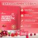 VivoNu Probiotiques pour Femmes Gommes Bien- tre F minin | 18 Souches de Lactobacillus | Jusqu 60 Milliards UFC/Jour | Vitamine C | Go t Canneberge | 60 Gommes 60 Gommes - Canneberge - Buy Online on GoSupps.com