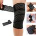 Compression Wraps for Legs Compression Bandage Wrap Knee Wraps Support Lower Leg Compression Wrap Brace Knee Wrap for Pain Relief Leg Brace for Sciatica Pain Relief for Football Basketball Tennis
