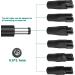 5V Razor Charger Cable | 8PCS Multifunction USB Adapter - Universal Power Supply & LDE Replacement for Most Razors - Buy Online on GoSupps.com