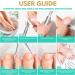 TAMUNI 7 Pcs Cuticle Remover Kit Comprehensive Manicure & Pedicure Tools Set - Cuticle Remover Cutter Nipper and Triangle Cuticle Nail Repair Durable Dead Skin Clipper Manicure Pedicure Tools - Buy Online on GoSupps.com