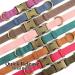 Didog Adjustable Soft Leather Dog Collar for Medium & Small Dogs - Durable & Stylish Purple Collar with Quick Lock Metal Buckle (13-21 Inch Neck) - Buy Online on GoSupps.com
