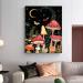 Adults Beginner Paint by Number Kit - Moon Mushroom Forest Butterfly DIY Painting - Canvas Gifts for Home Decor - 16x20 Inch - Buy Online on GoSupps.com