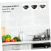Alipis 4pcs Sauce Dish Sauce Seasoning Plate Dish Plate Barbecue Sauce White Ceramics Three-Dimensional 9X9X4CM White - Buy Online on GoSupps.com