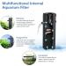 Hygger 600L/H Aquarium Filter - 10W Turtle Filter with Adjustable Flow & Ceramic Balls for 60-120L Tanks - Buy Online on GoSupps.com
