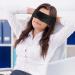Premium Satin Sleep Eye Mask - Adjustable 59" Blackout Blindfold for Comfortable Travel & Meditation - Buy Online on GoSupps.com